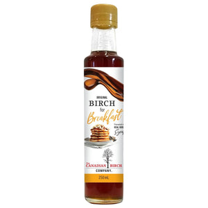 
                  
                    Load image into Gallery viewer, Birch for Breakfast breakfast and table syrup, in original flavor, which is flavored by our  Gold Birch Syrup, in 250 ml size.
                  
                