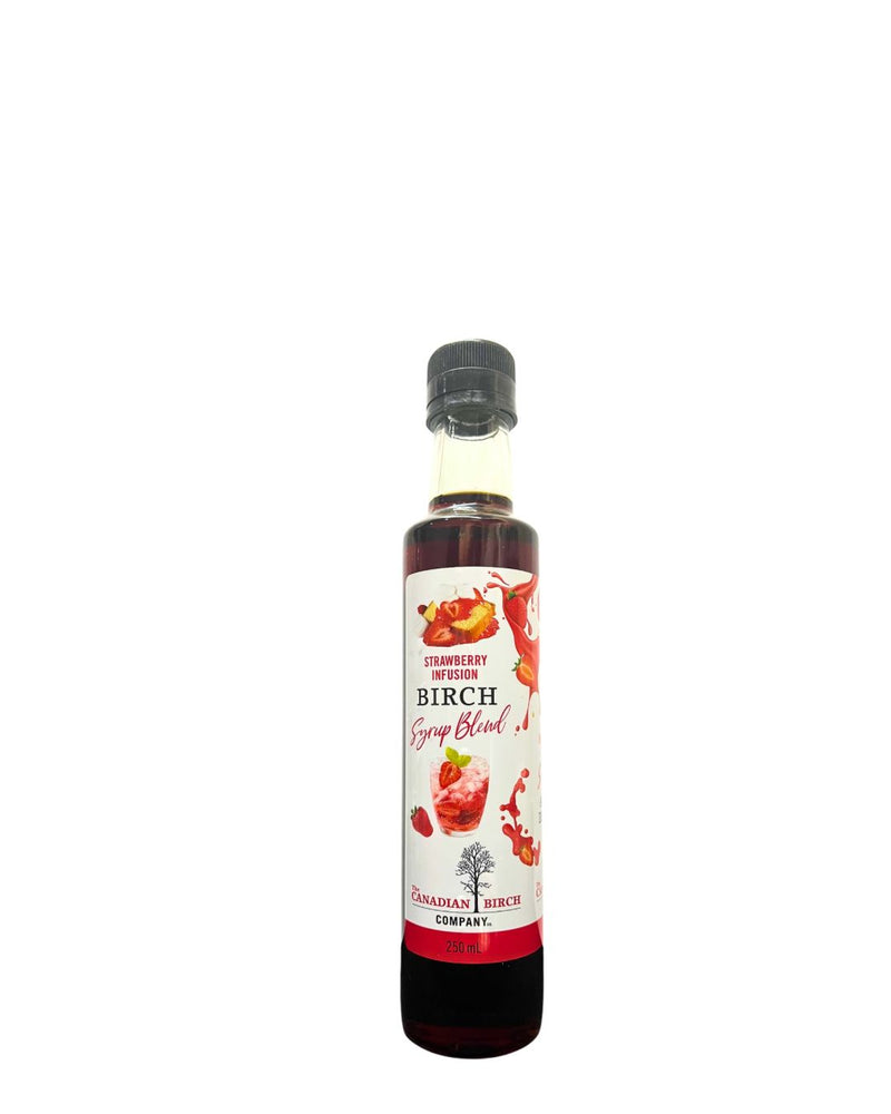 Strawberry Infusion Birch Syrup Blend Syrup The Canadian Birch Company 