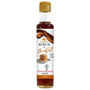 
                  
                    Load image into Gallery viewer, Birch for Breakfast Syrup The Canadian Birch Company Pumpkin Spice Full Size 250 ml 
                  
                